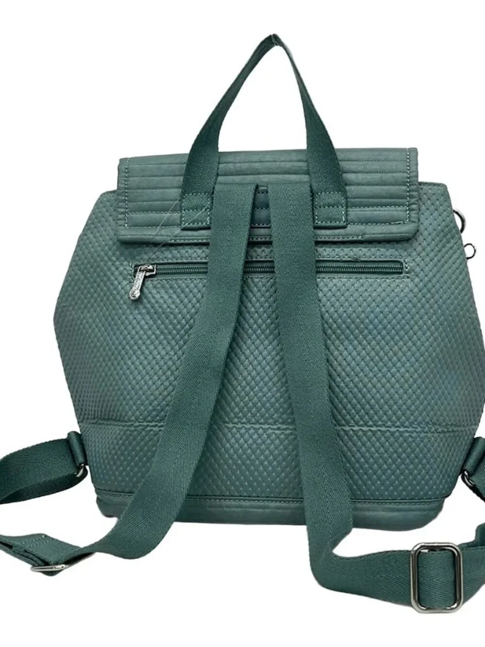 Kipling Blue Gray Nylon Backpack